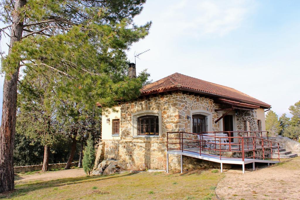 Casa Rural El Pinar Villa Navas de Riofrio Buitenkant foto